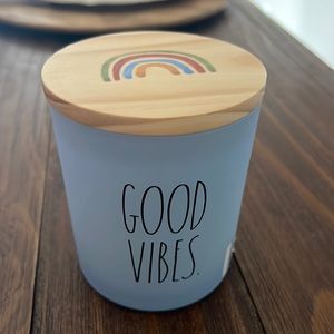 Rae Dunn lavender and blue sage candle